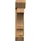 Ekena Millwork Balboa Slat Rough Sawn Bracket w/ Offset Brace, Western Red Cedar, 8"W x 36"D x 36"H BKT0806X36X36BOA06RWR - alternate 2